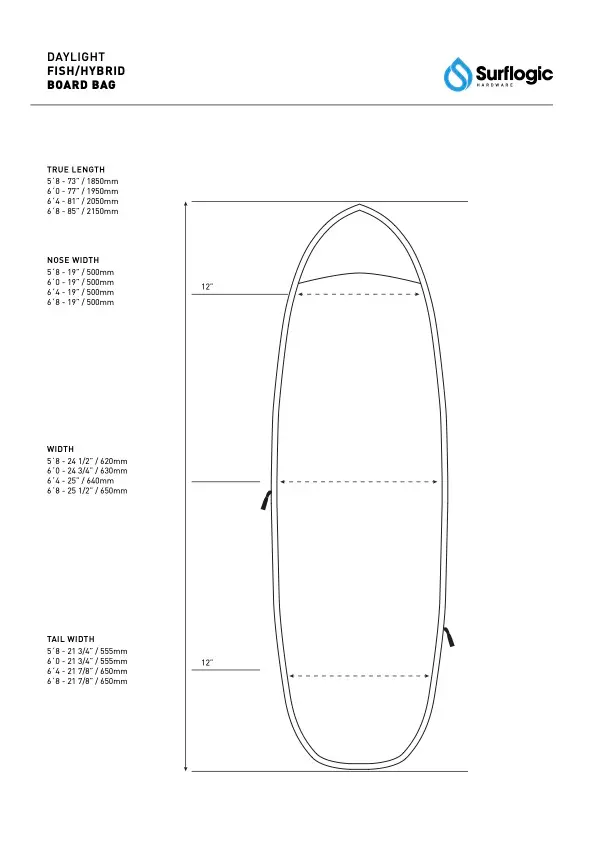 Daylight Fish:Hybrid board bag_sizes.webp