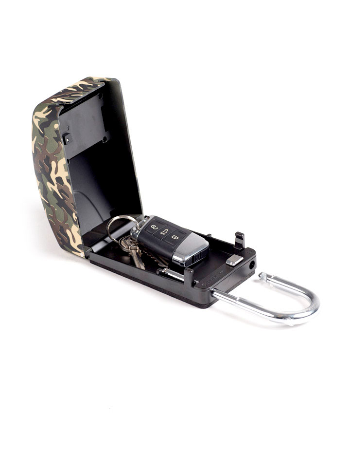 Cadenas boitier sécurité clés Maxi camouflage 