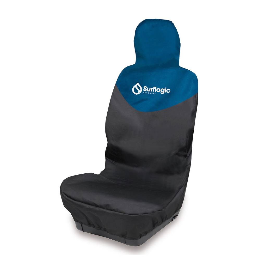 Funda asiento coche individual negro & azul marino