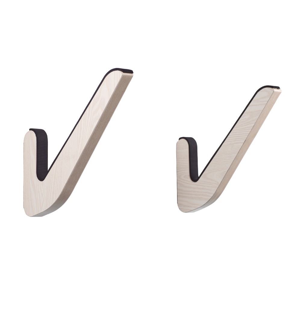 Support mural bois longboard 