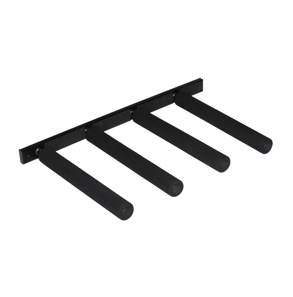 Surfboard vertical wall rack