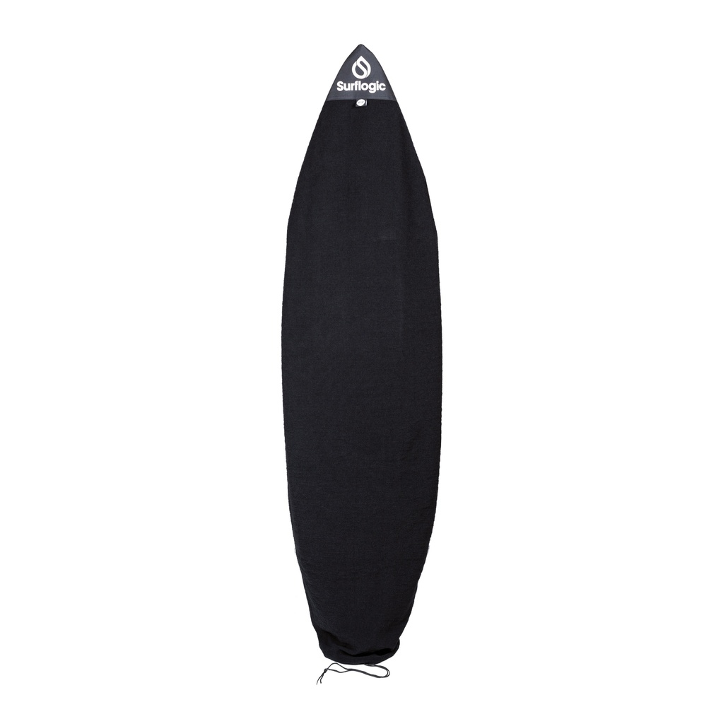 Funda calcetín tabla shortboard 5'8" negra