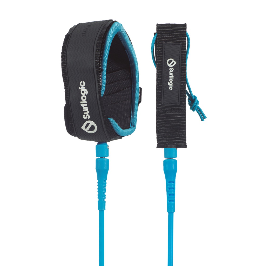 Leash Longboard 9' Knee cyan
