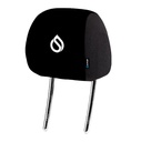 Car headrest cover black