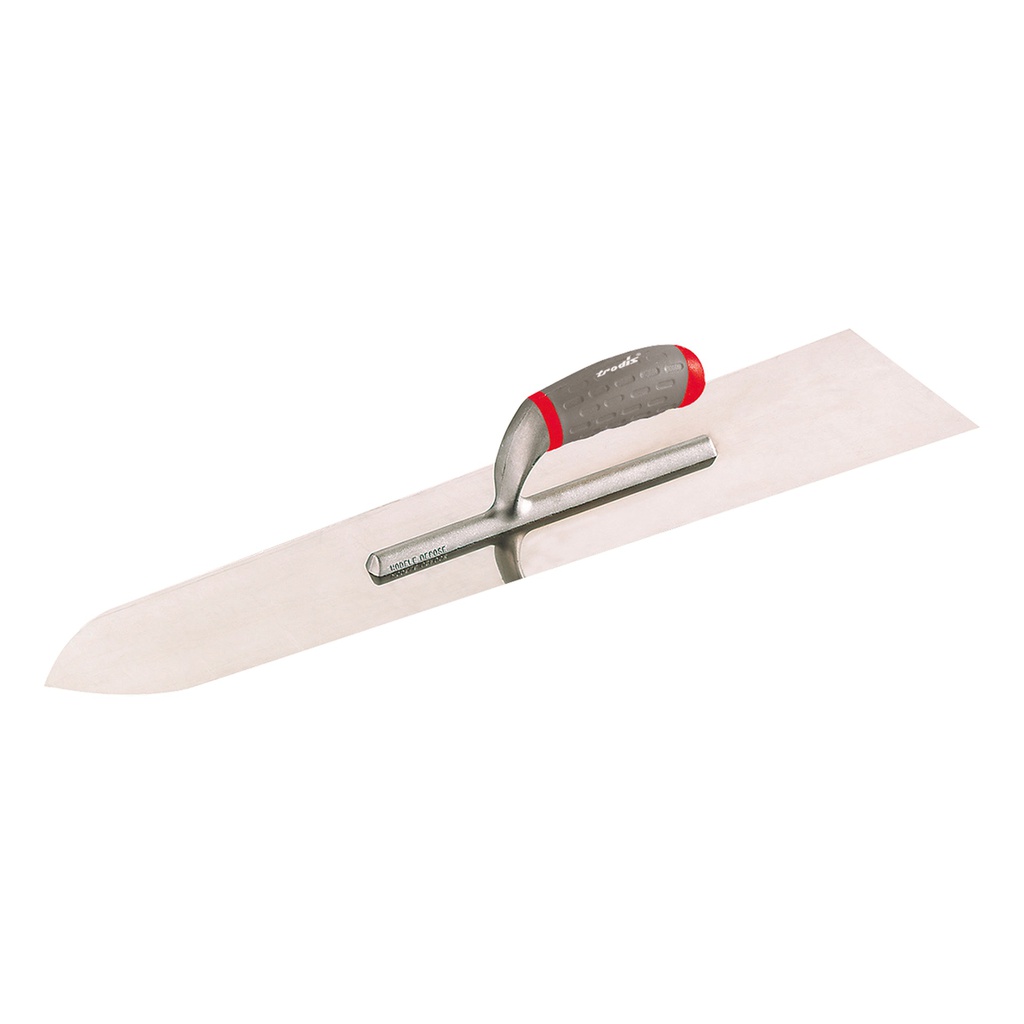 Llana inox. redondeada 480x100 mm