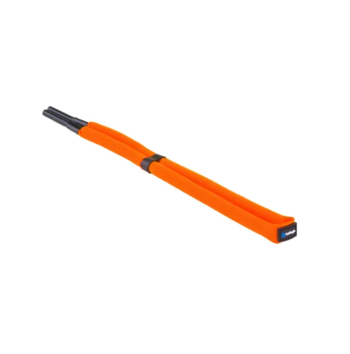 Cordon flottant lunettes orange fluor