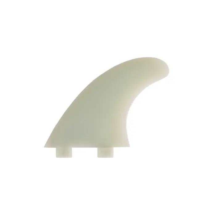 Dérives Thruster fin set Standard - Dual tab - clear