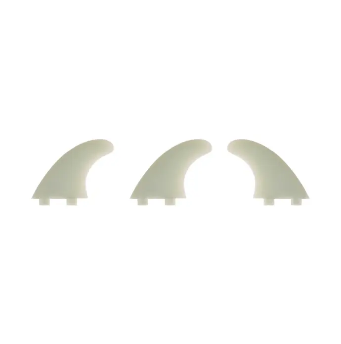 Quillas Thruster fin set Standard - Dual tab - clear