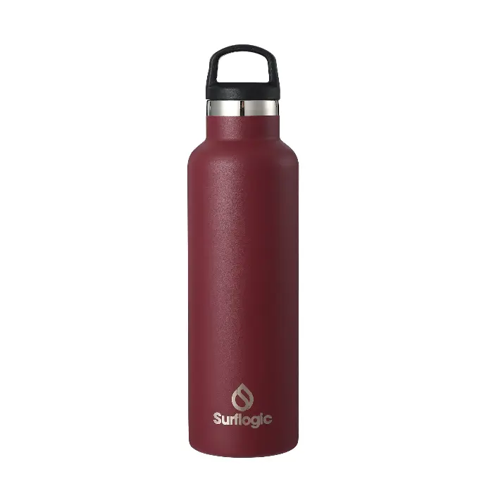 Insulated bottle 600ml (21oz) burgundy