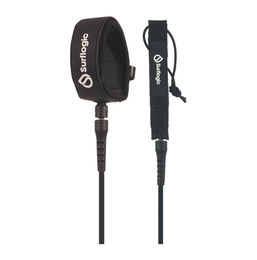 [59012] Leash Longboard 9' Ankle black