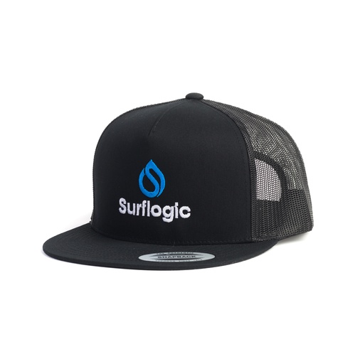 [59913] Gorra flat trucker SFL negra