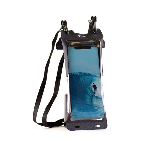 [80602] Waterproof phone case XL black
