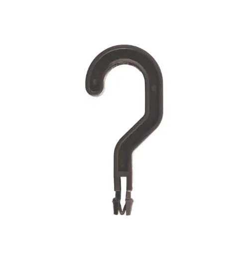 [80212] Hook Clip system black