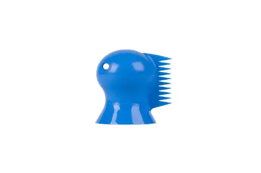 [80119] Grattoir Dino wax scraper cyan