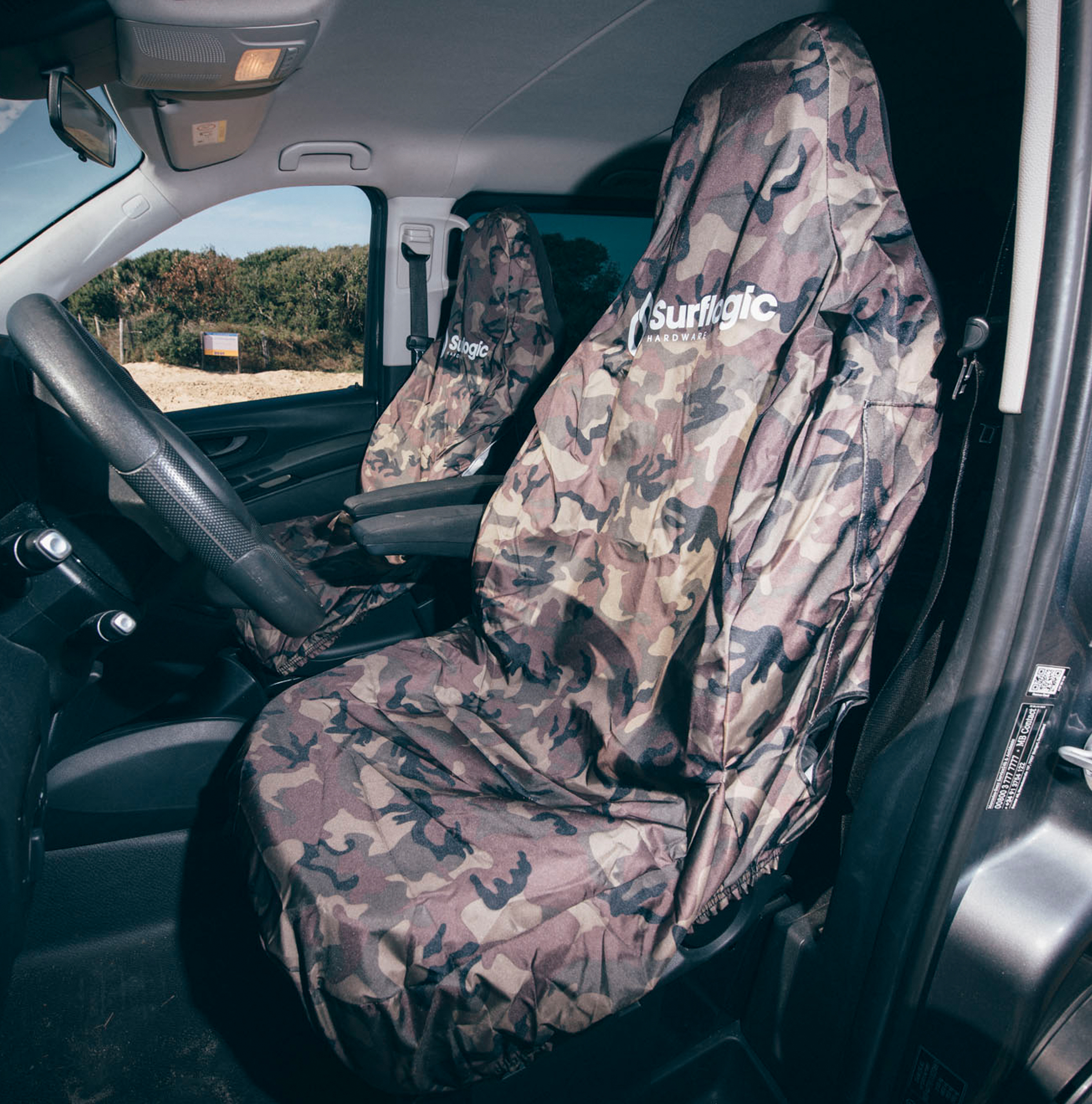 Housse siège voiture camouflage - Surflogic