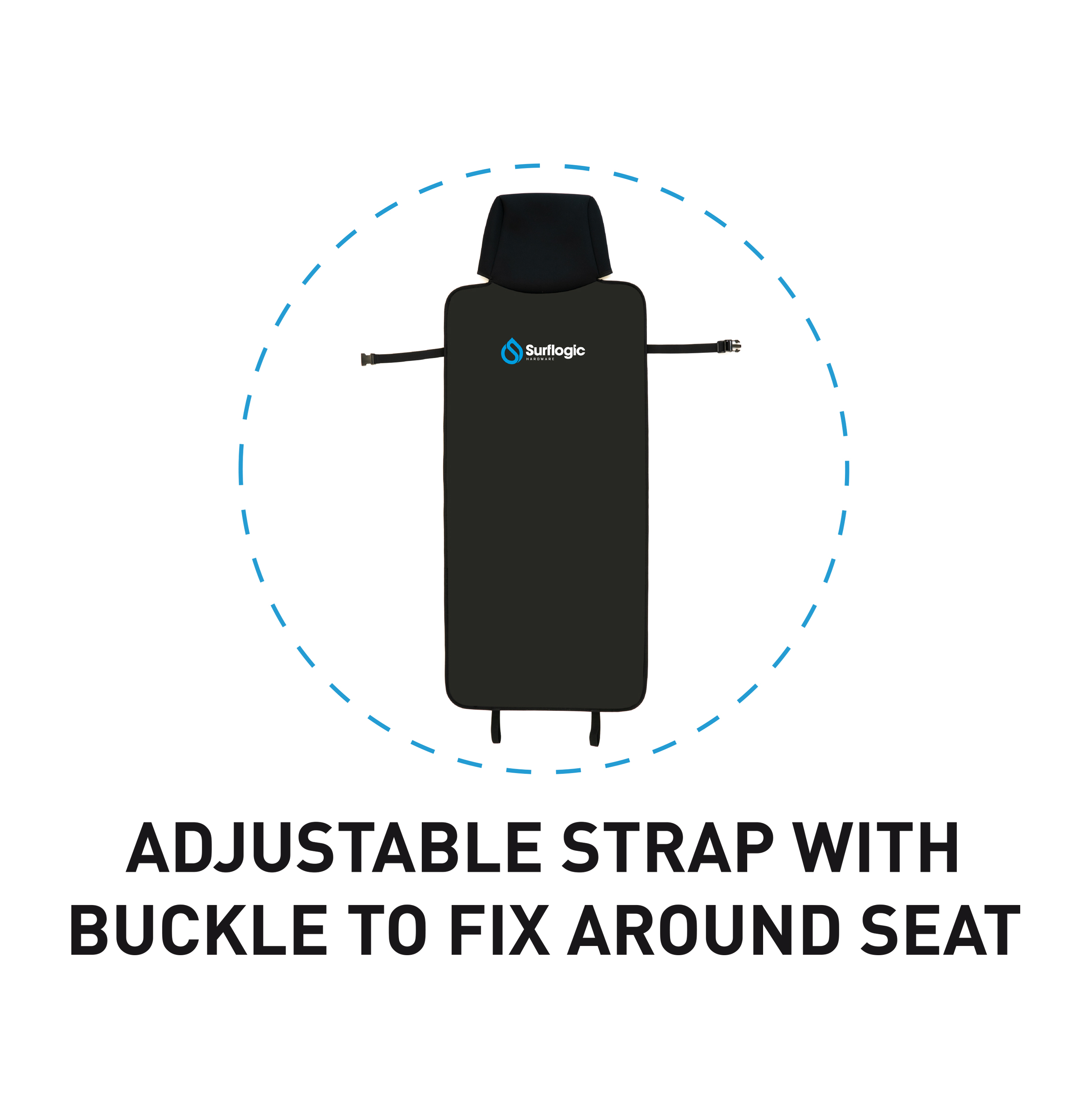 Housse de siège néoprène pour voiture, protection de siège arrière